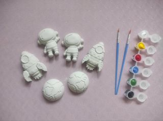 🎨 ODLITKY - kreativní sada 🎨 Malování ještě nikdy nebylo tak zábavné! Objevte kouzlo tvoření se sadou sádrových odlitků,...